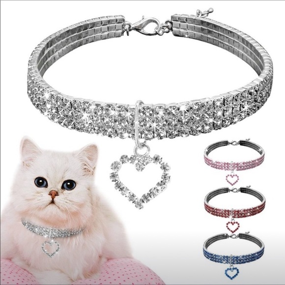 Accessories Nwt Rhinestone Pet Collars Poshmark